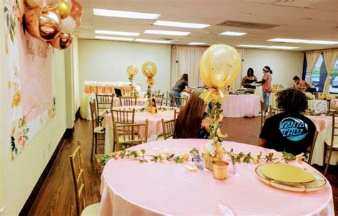 $200 to $340 for 50 Guests. . Baby shower venues pearland